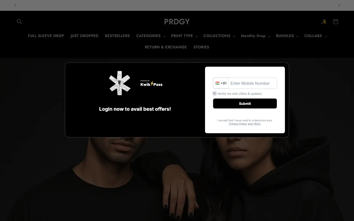 Prdgy platform built by ArcTorque